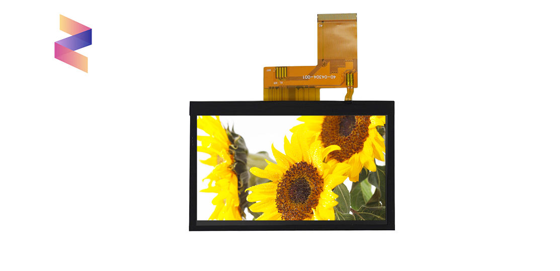 4.3 inch color LCD