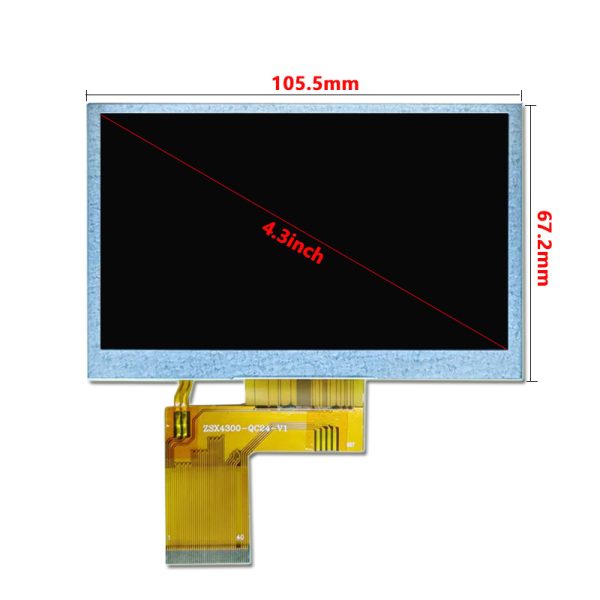 4.3 inch lcd