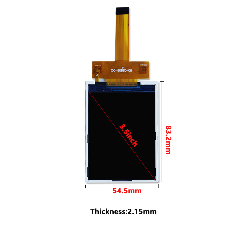 3.5-inch LCD display