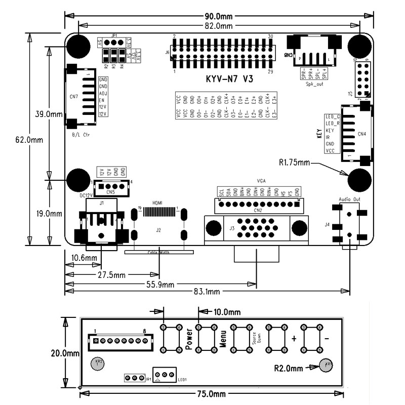 picture of hdmi board